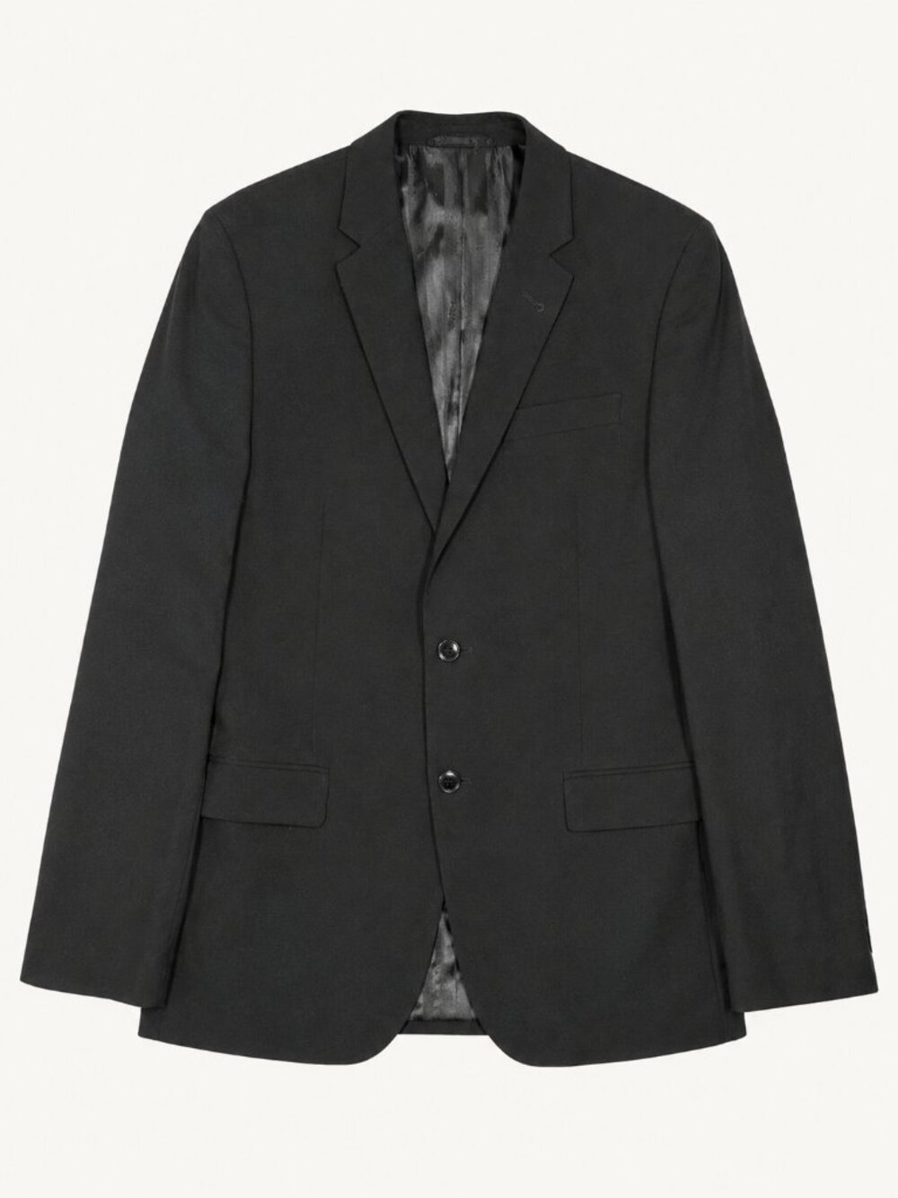 Ben Sherman Black Blazer Jacket R40 W33 Stretch Lined Mod Tailored